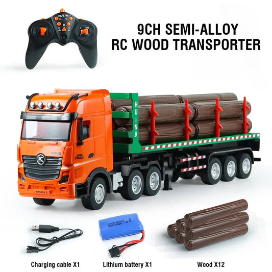 HUINA 1:18 1313 REMOTE CONTROL TRANSPORTER TRUCK