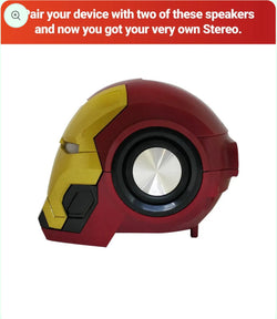 Iron man high quality speaker - Kidspark