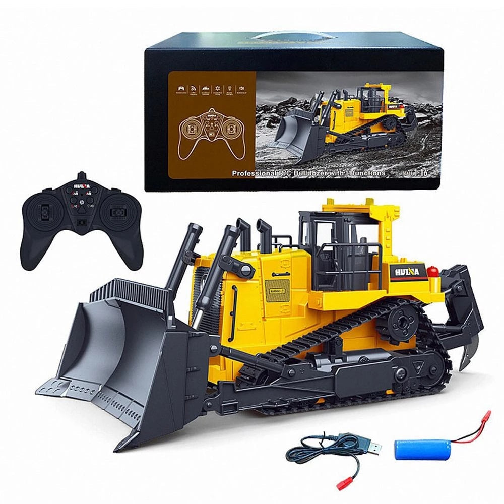 HUINA 1554 1:16 REMOTE CONTROL BULLDOZER (2025 MODEL)