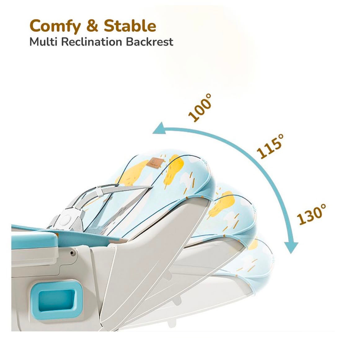 Kidspark 3 in 1 special highchair | rocker | feeding