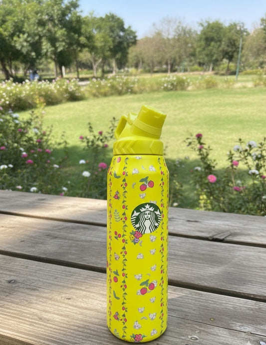 Starbucks ever bloom insulated steel bottle - 950 ml
