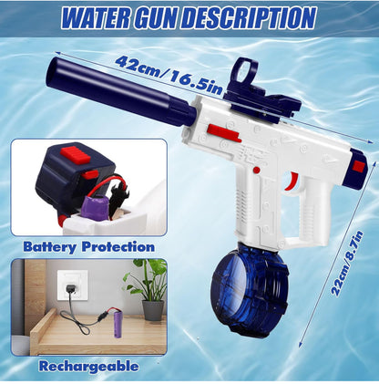 Water Arms - Uzi Smg electronic water gun | 20-32 ft range