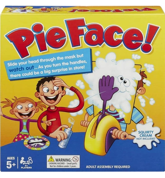 Pie Face! Who gets splashed first? - Kidspark