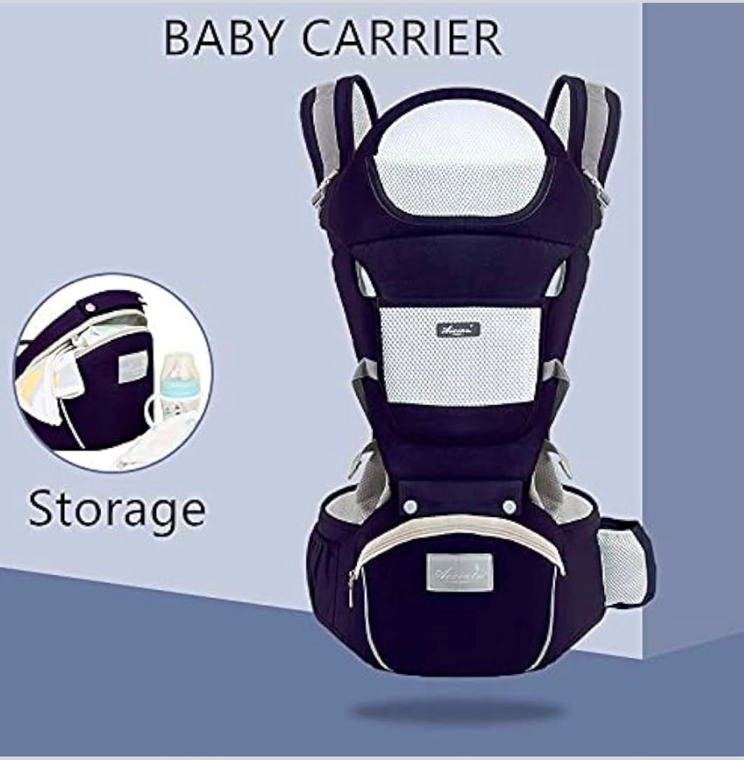 Kidspark nurture pro | premium baby carrier | 360’ positions | wider hip seat | comfort