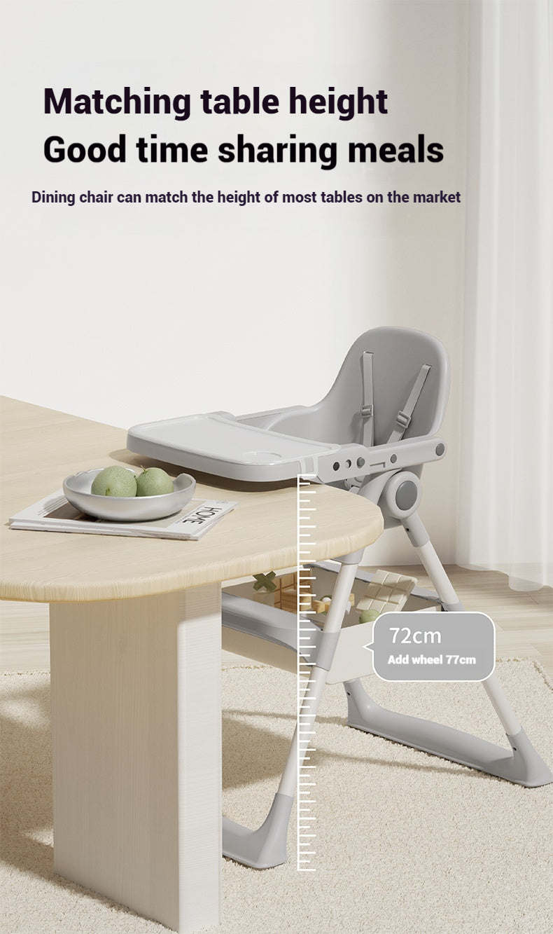 Kidspark Mk3 Highchair | 4 in 1 | feeding | storage | portable | EU standards highchair