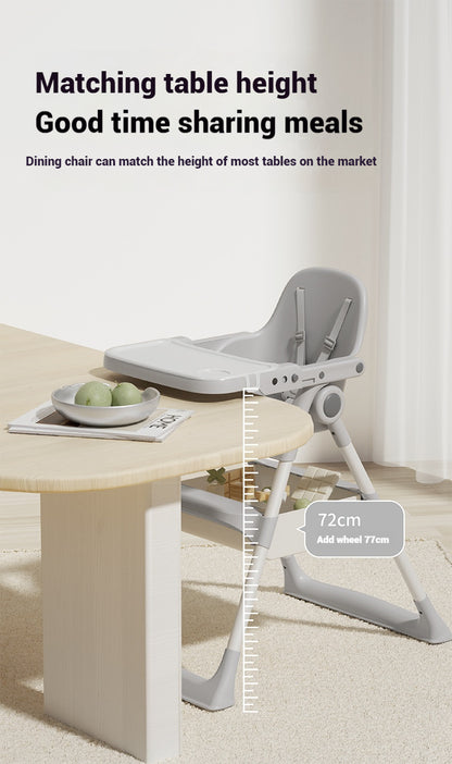 Kidspark Mk3 High chair | 4 in 1 | feeding | storage | portable | EU standards highchair
