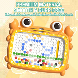 Magnetic Drawing Board: Portable, Educational, Fun - Kidspark