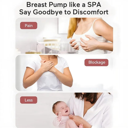 Kidspark nova electric breastpump | 3 modes | Hands-free | LED display