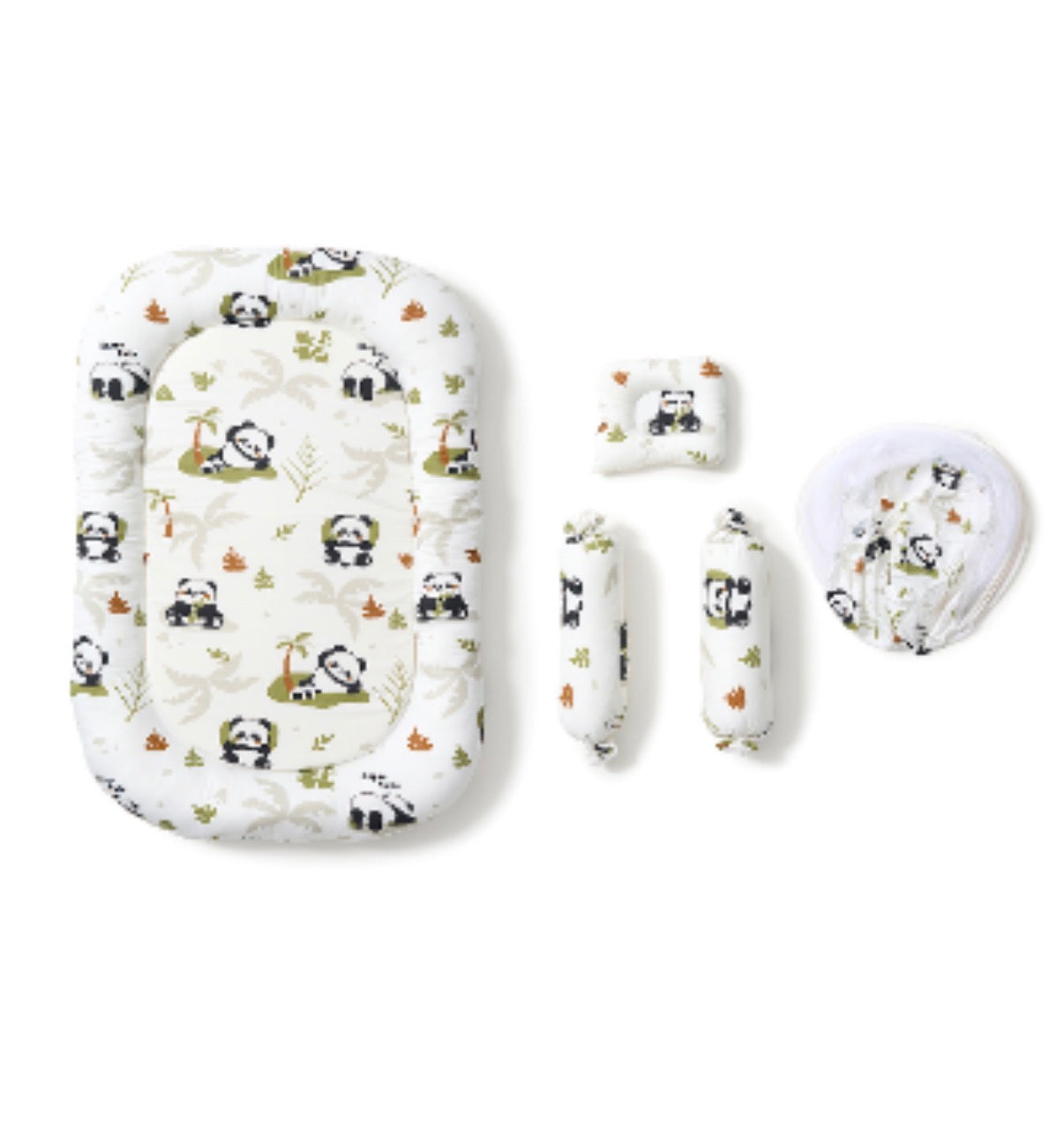 Kidspark neo | baby crib | mosquito net | side pillows