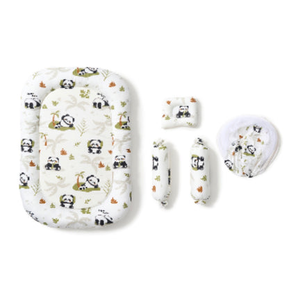 Kidspark neo | baby crib | mosquito net | side pillows