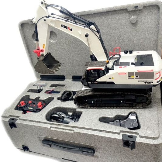 Huina 1594 1:14 RC Excavator 12CH Alloy Construction Vehicle (2026 Model)