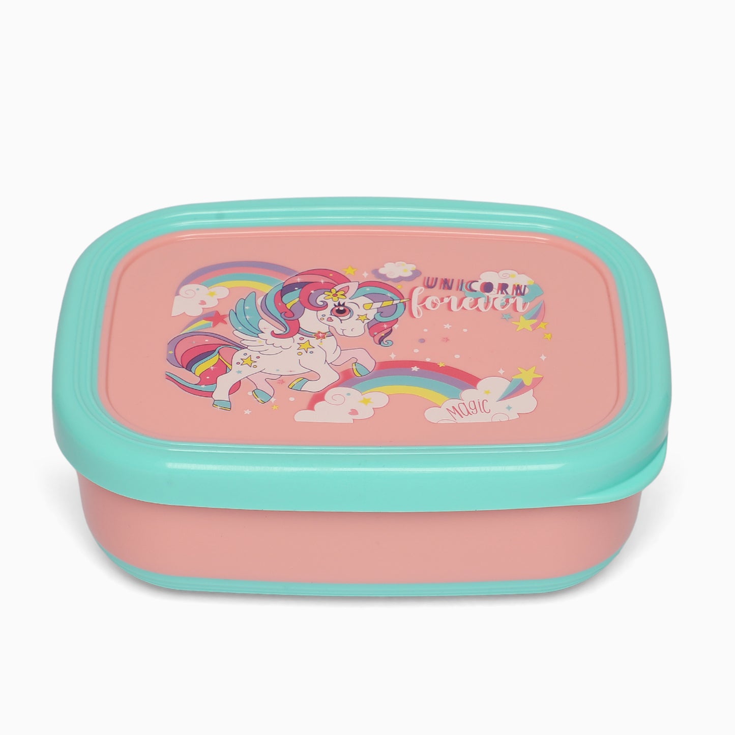 unicorn stainless Steel 2 compartment lunch box - Kidspark