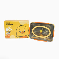 Ben duck stainless steel 4 compartment lunchbox- 1000 ml - Kidspark