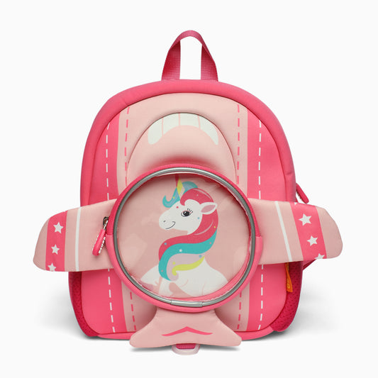 Zorse 3 D unicorn plane backpack for kindergarten kids attractive and comfy backpacks