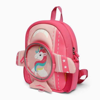 Zorse 3 D unicorn plane backpack for kindergarten kids attractive and comfy backpacks - Kidspark