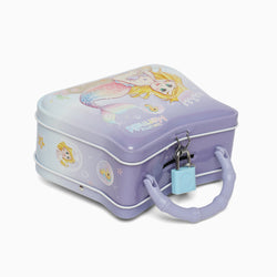 blue mermaid Small hand bag money bank with lock and key - Kidspark
