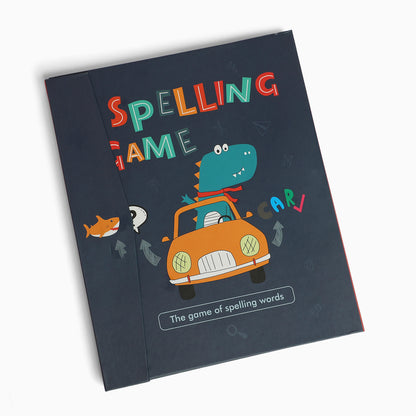 Magnetic word spelling game children early education English card board - Kidspark