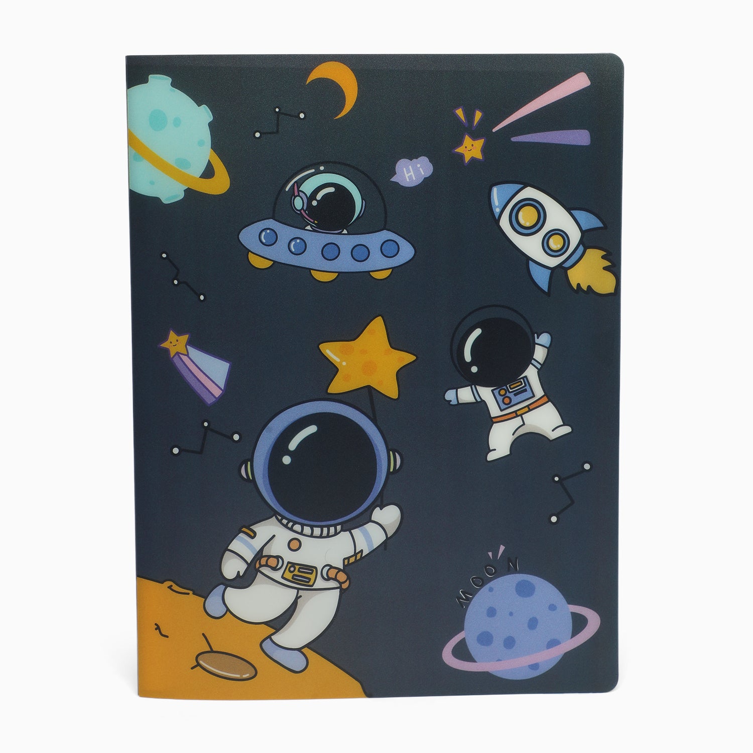 ZORSE space 20 pocket file folder for kids documents - Kidspark