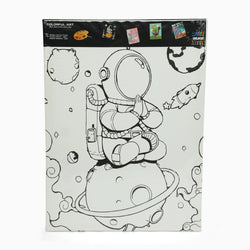 ZORSE space six shades of Expression wooden frame canvas painting set 30 x 40cm - Kidspark