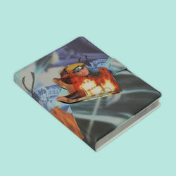 Zorse Naruto 3D space diary with embossed magnetic latches with print - Kidspark