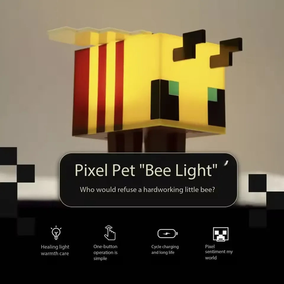 Minecraft bee night light