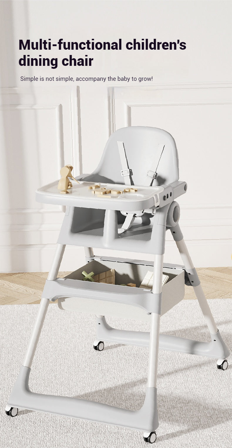 Kidspark Mk3 Highchair | 4 in 1 | feeding | storage | portable | EU standards highchair