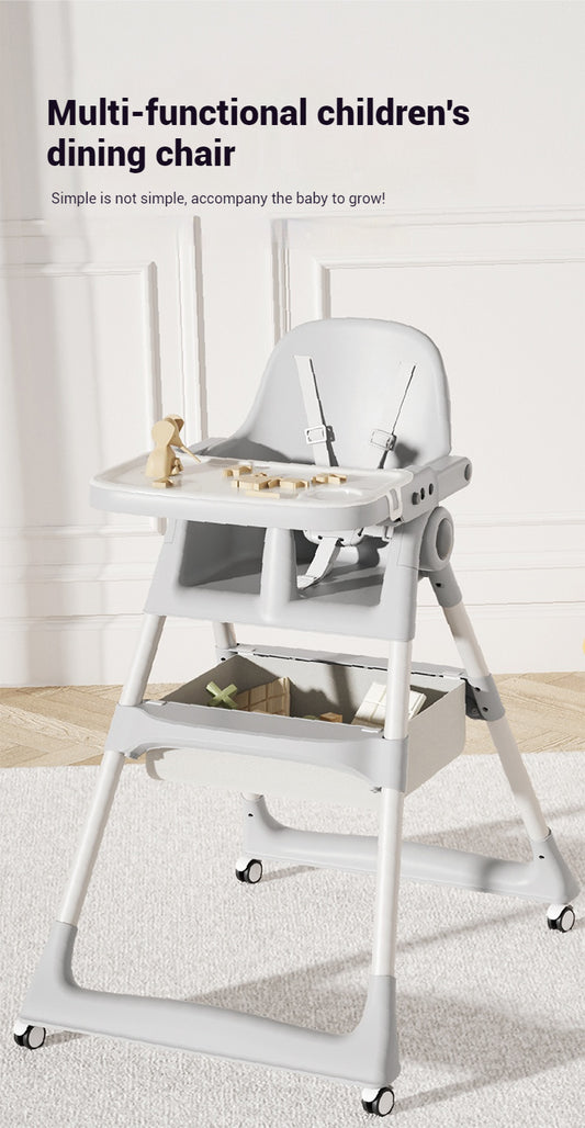 Kidspark Mk3 Highchair | 4 in 1 | feeding | storage | portable | EU standards highchair