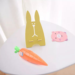 Carrot Recorder Pen Toy Cute Ballpoint Pen Recording Pen 1ml - Kidspark