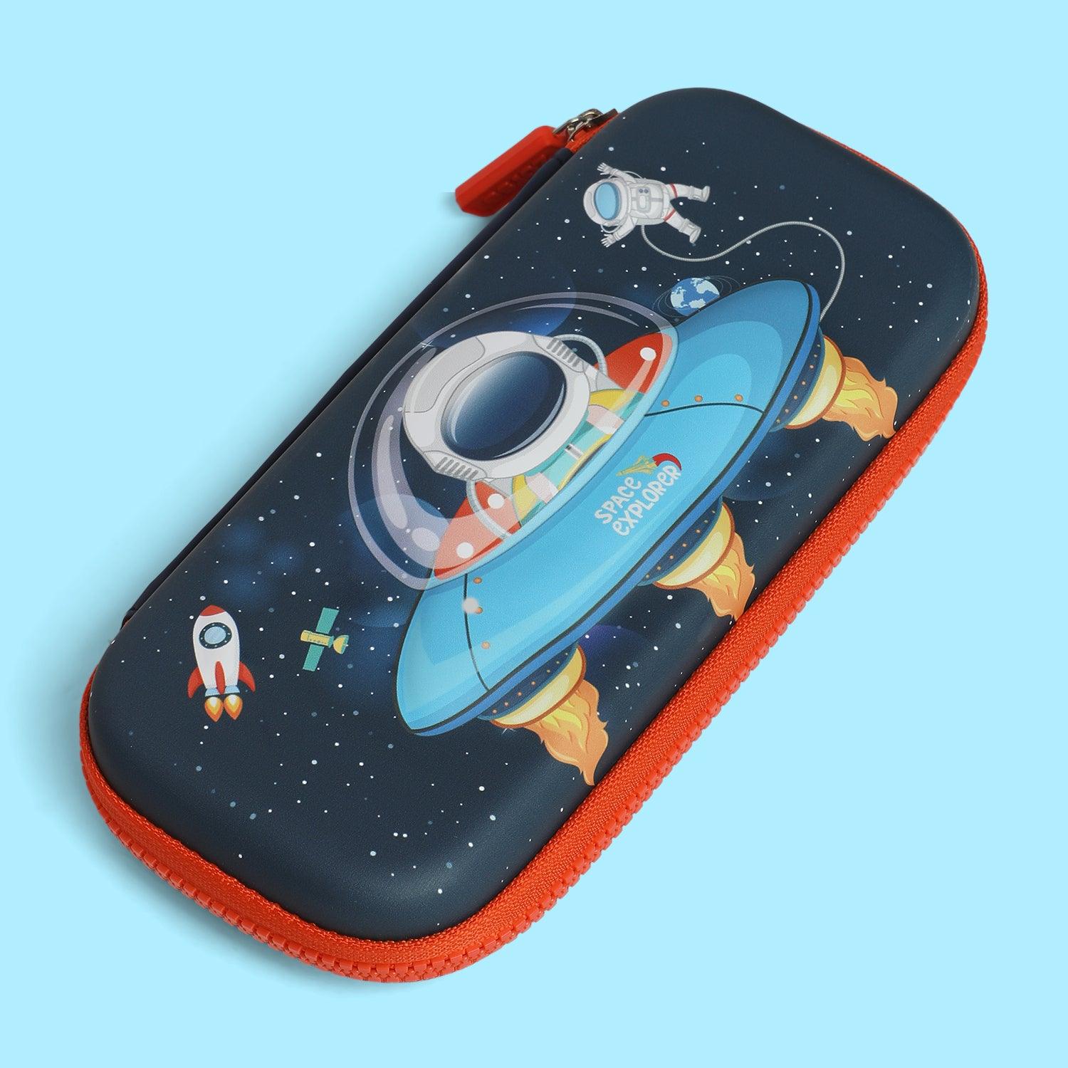 School Kids Hard Case space Pencil Pouch small size - Kidspark