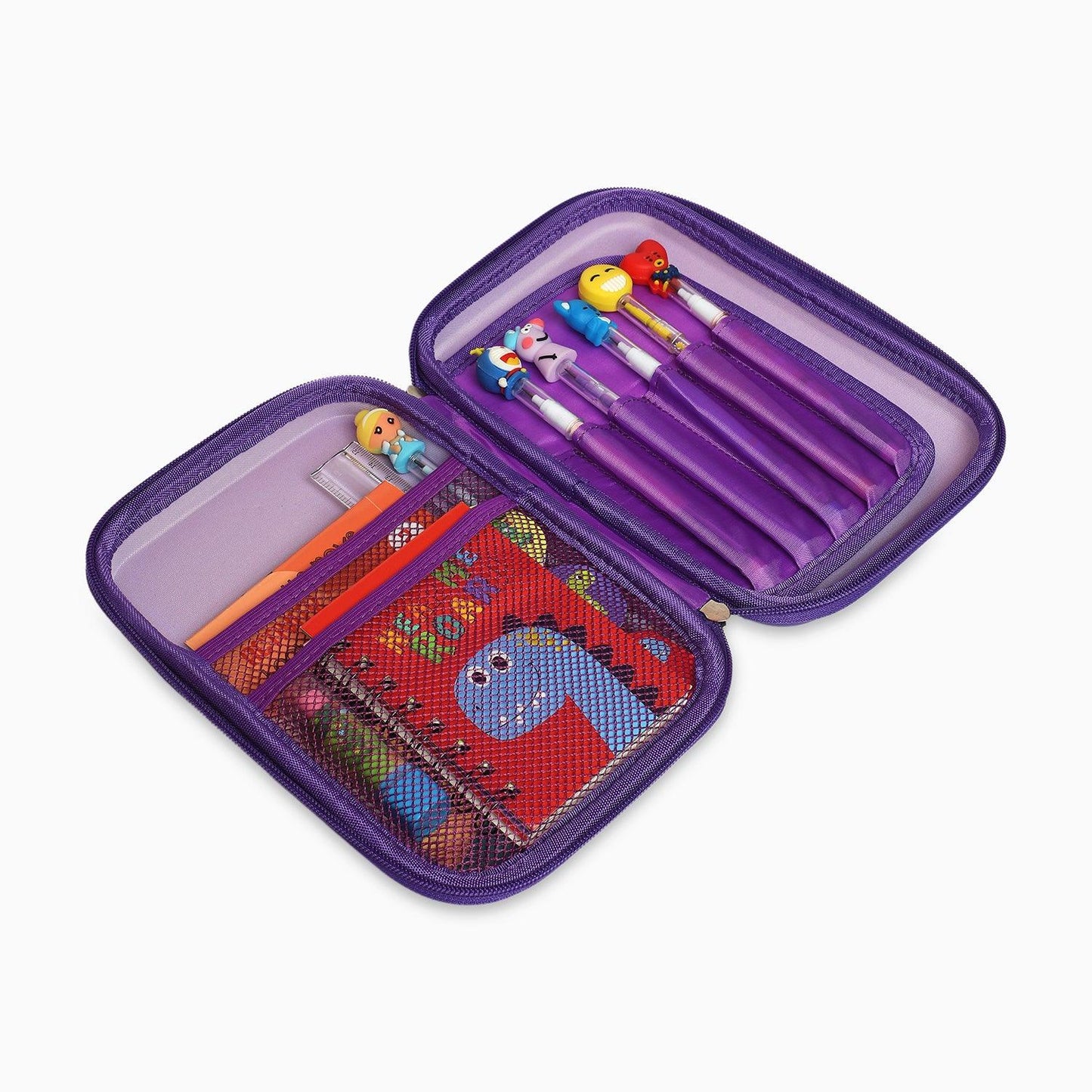 ZORSE School Kids Hard Case mirror Pencil Pouch (purple) - Kidspark