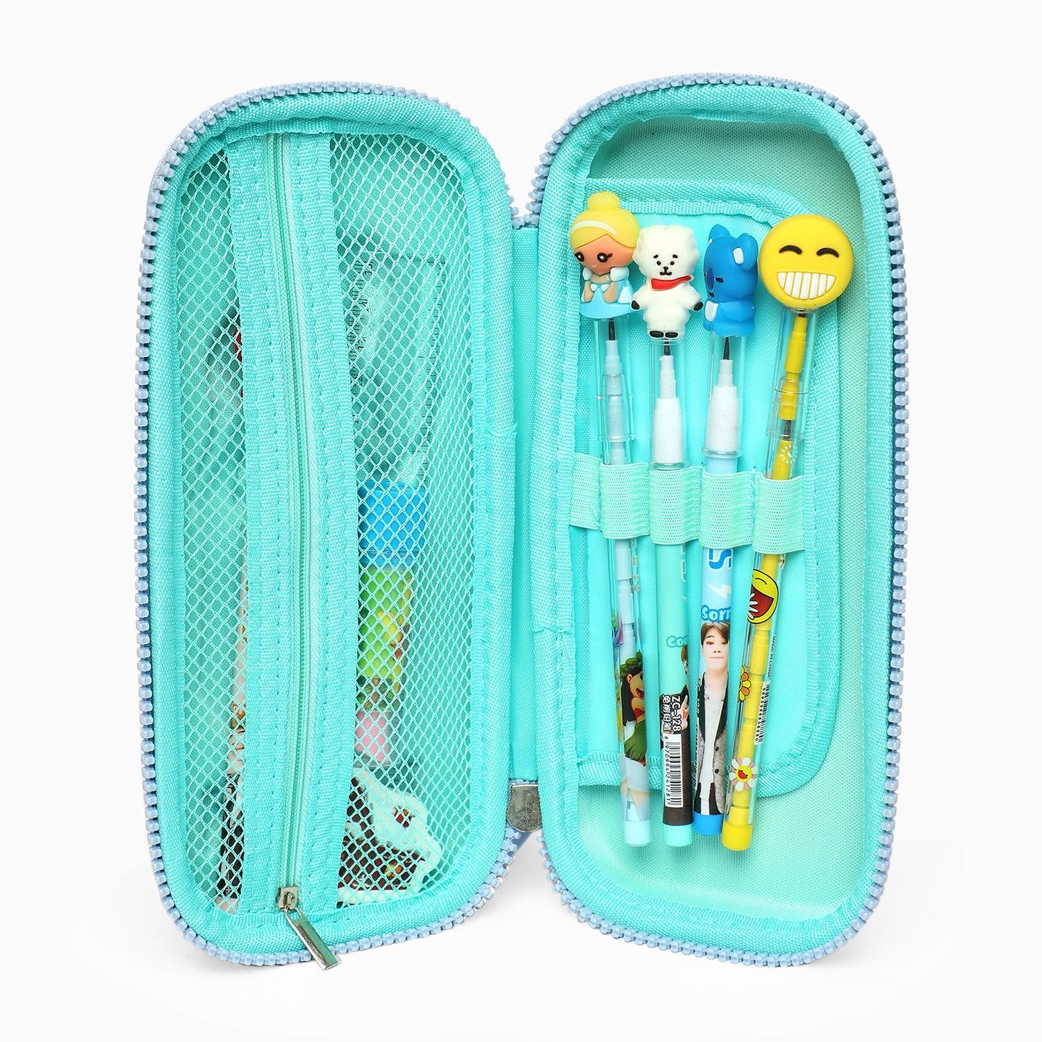 School Kids Hard Case frozen Print Pencil Pouch small size - Kidspark