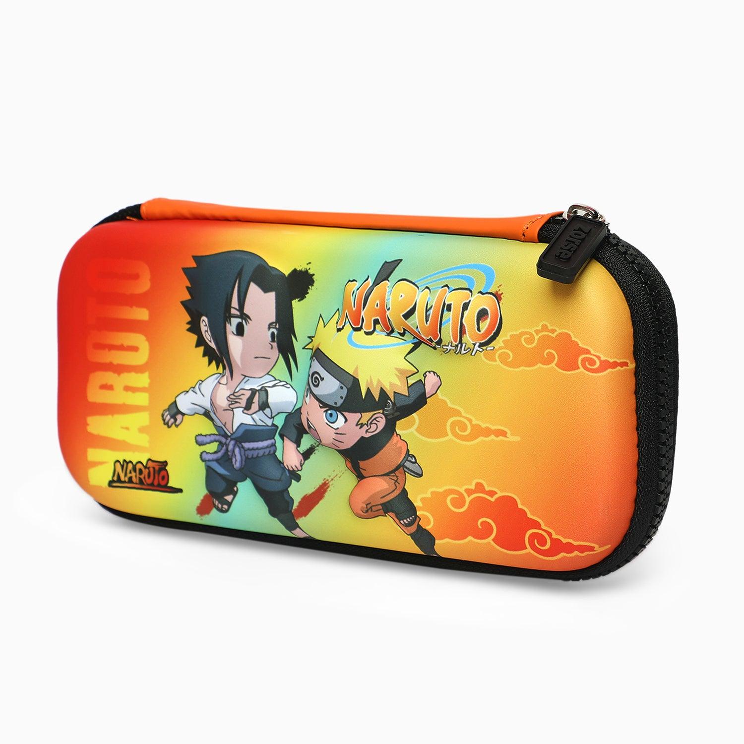 School Kids Hard Case Naruto Print Pencil Pouch small size - Kidspark