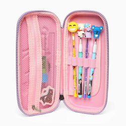 School Kids Hard Case unicorn Print Pencil Pouch small size - Kidspark
