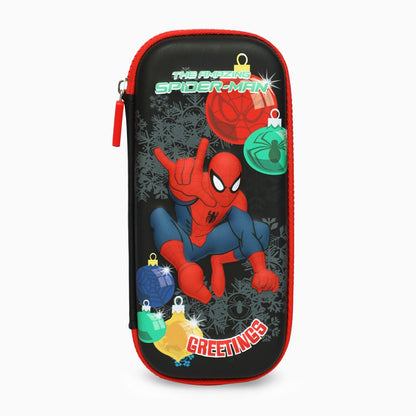 School Kids Hard Case spider man Print Pencil Pouch small size - Kidspark