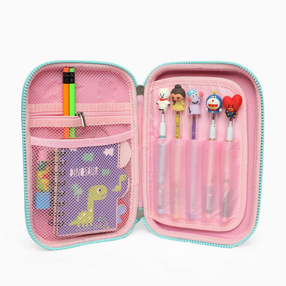 School Kids Hard Case unicorn Print Pencil Pouch big size - Kidspark