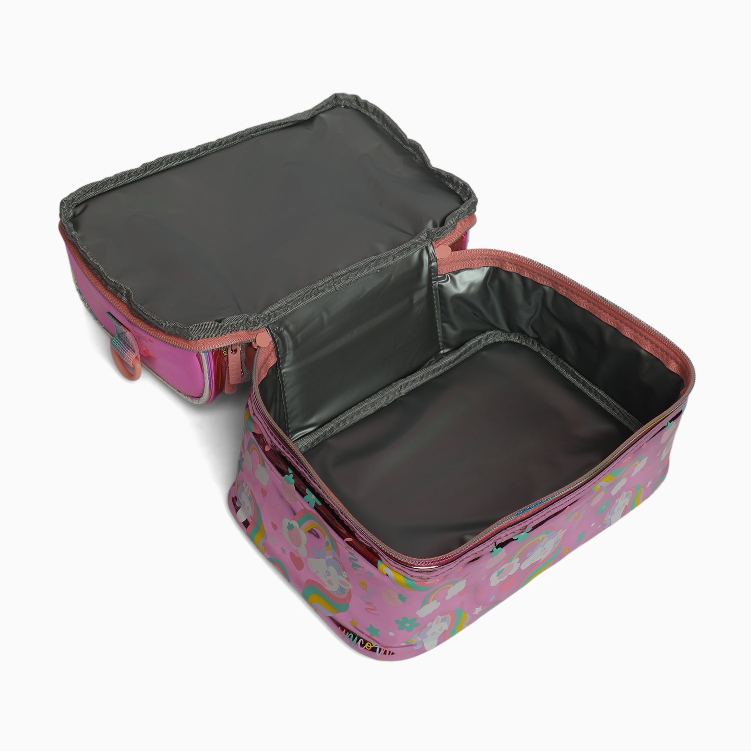 Premium Quality unicorn Multipurpose Double Decker Insulated tiffin-Bag For Kids