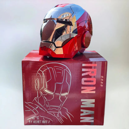 Iron Man MK5 Helmet 1:1 Voice | Remote | Touch control