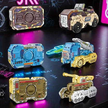 Tank transformer fidget spinner | hard plastic