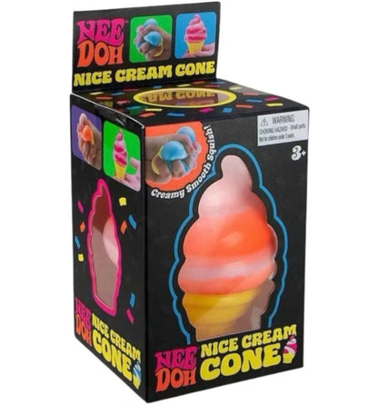 Nee doh- ice cream cone squishy toy