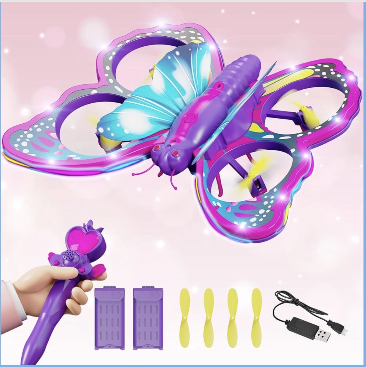 4DRC V40 Flying Remote Control butterfly Drone