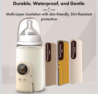 Portable Baby Bottle Warmer | type C | 6000 mah | LED