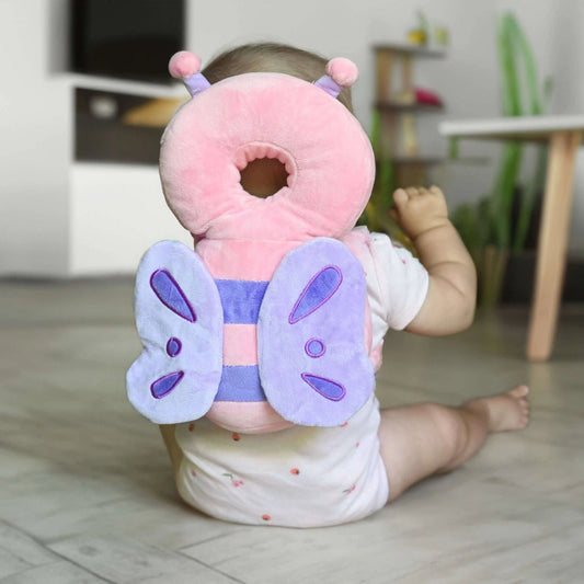 Head Protection Backpack 3D design ( velvet ) - Kidspark