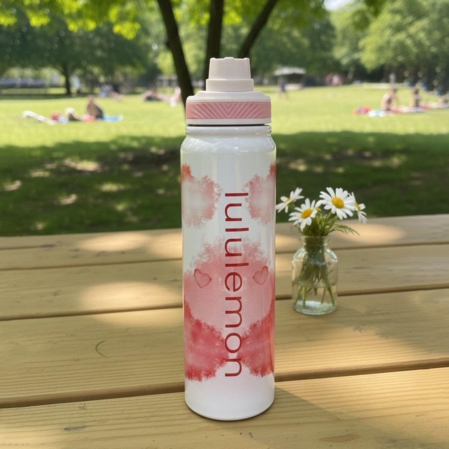 Lululemon steel insulated bottle 800 mL