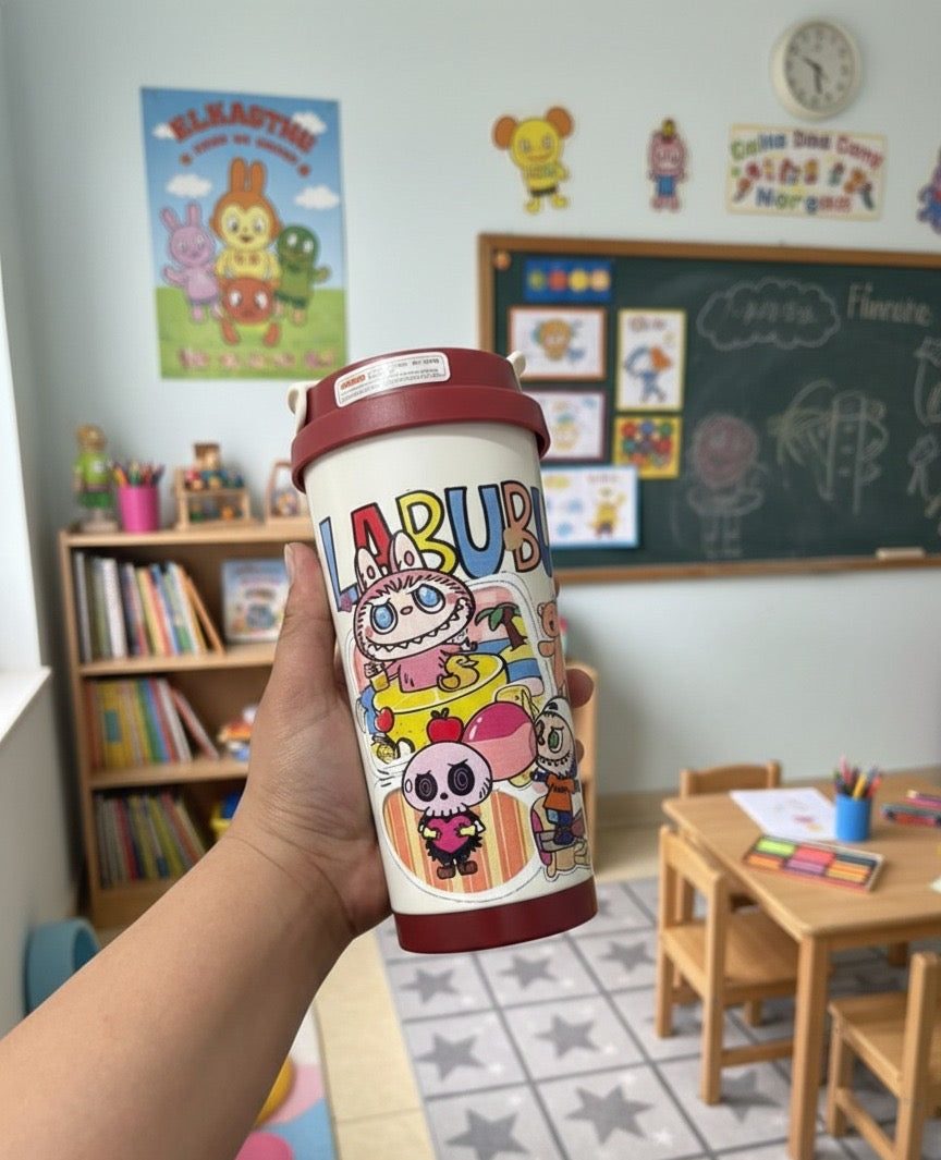 Labubu stainless steel sipper | 450 ml ~