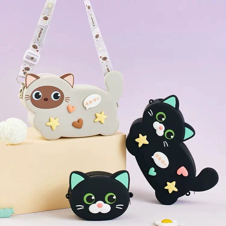 Cute cat sling bag 👜