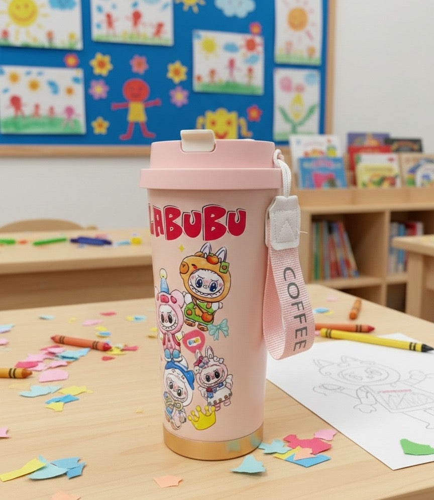 Labubu stainless steel sipper | 450 ml ~