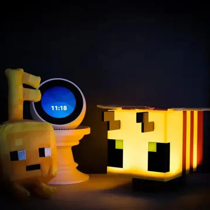 Minecraft bee night light