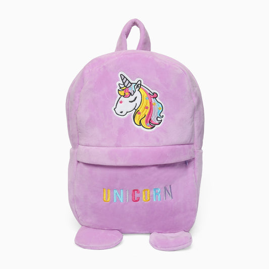 Kids School unicorn  FUR cartoon bagpack (2-6 Years) big size