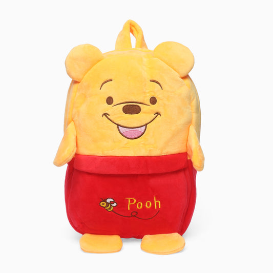 Kids School  pooh FUR cartoon bagpack (2-6 Years) big size