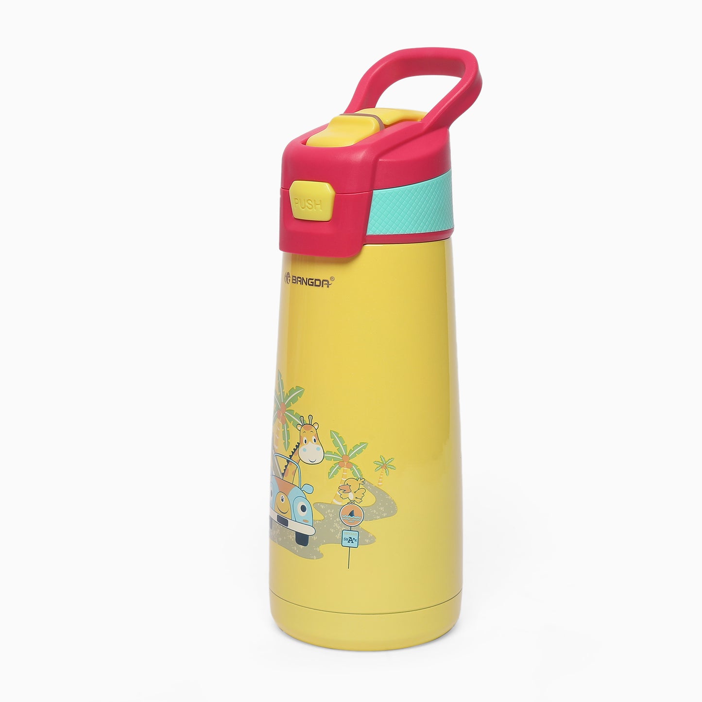 ZOO themed Vacuum Insulation Cup sipper Water Bottle- 500 ml - Kidspark